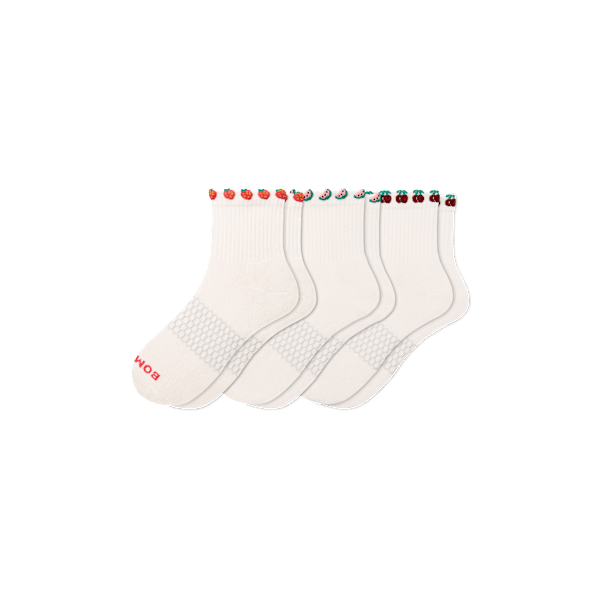 Women's Farmer's Market Quarter Sock 3-Pack