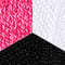 pink white black