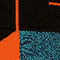 black orange teal