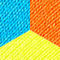 blue yellow orange