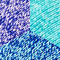mixed blue