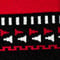 black red
