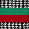 black white stripe