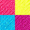 pink purple yellow blue