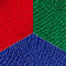 red green blue
