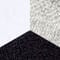 white grey black