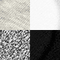 white charcoal black