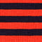 blood orange navy stripe