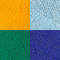 saffron green blue