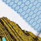 white ochre blue