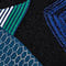 black blue green