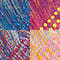 purple pink yellow blue