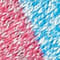 marled pink and aqua