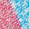marled pink and aqua