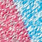 marled pink and aqua