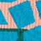 green pink blue