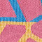 yellow blue pink
