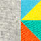 blue orange teal yellow