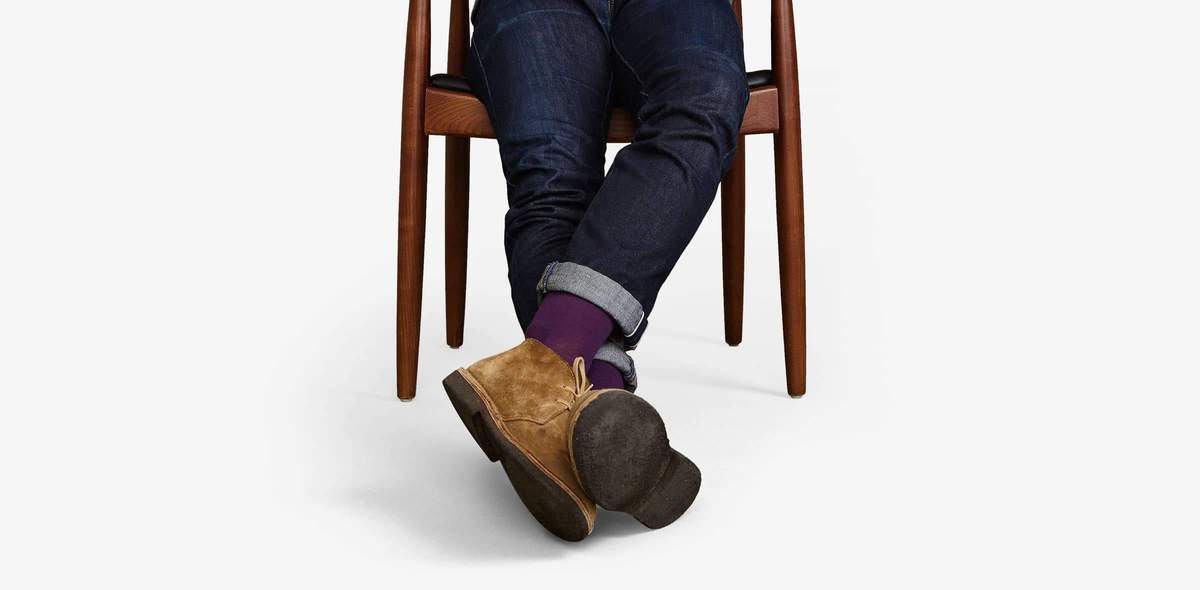 Men's Dress Over the Calf Solid Sock 4-Pack