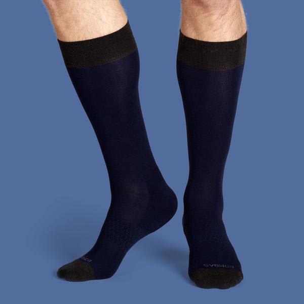Men's Dress Solid Sock 4-Pack