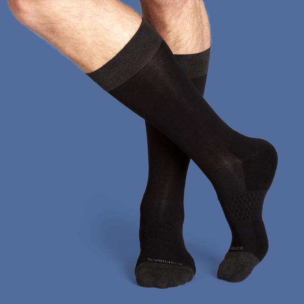 Men's Dress Solid Sock 4-Pack