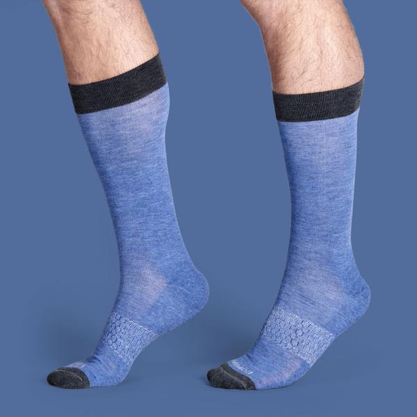 Men's Dress Solid Sock 4-Pack