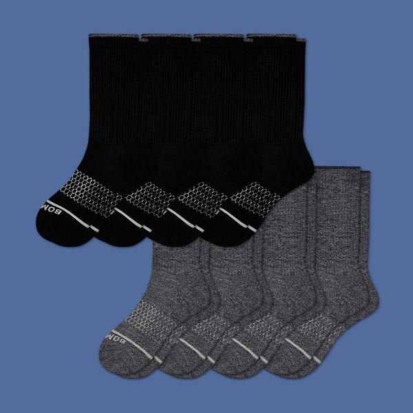 Women's Merino Wool Calf Sock 8-Pack