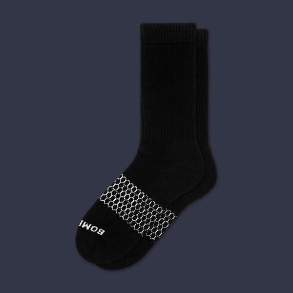 Men's Solids Calf Sock