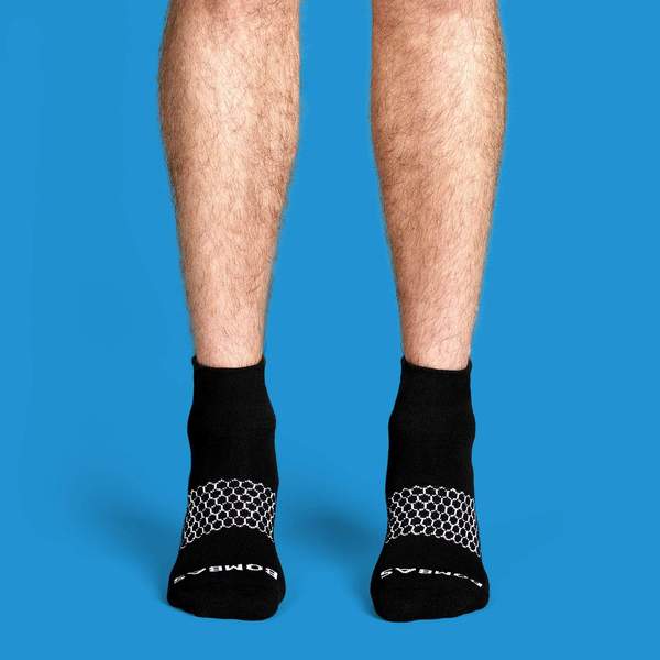 Men's Piqué Quarter Socks