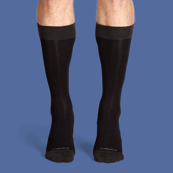 Men's Dress Solid Sock 4-Pack
