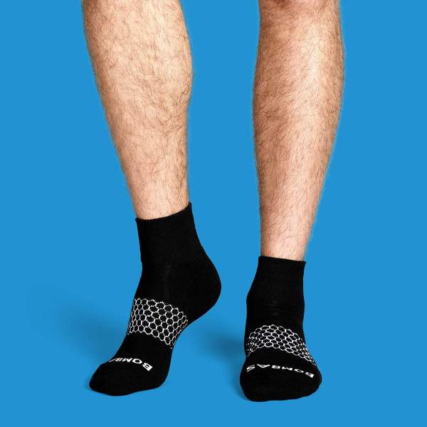 Men's Piqué Quarter Socks