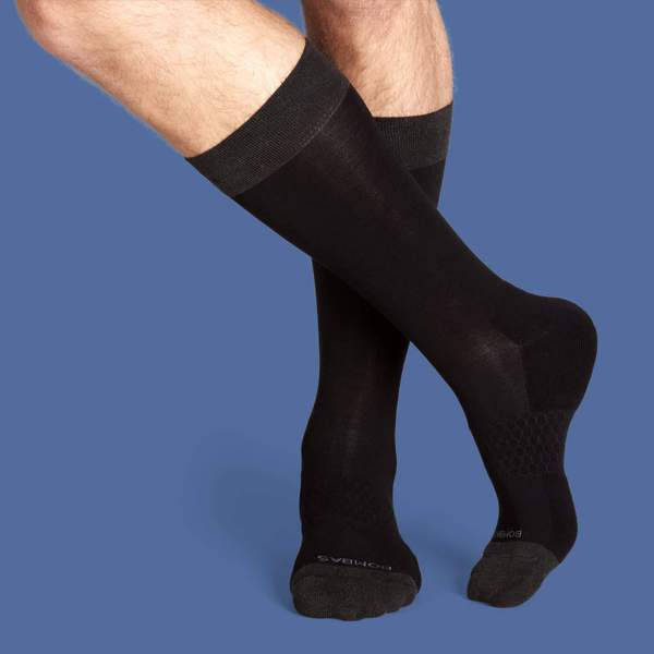 Men's Dress Solid Sock 4-Pack