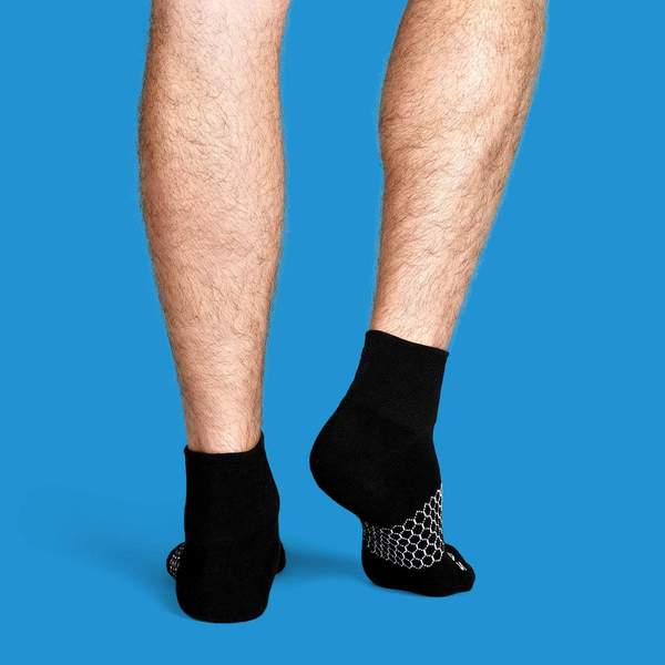 Men's Piqué Quarter Socks