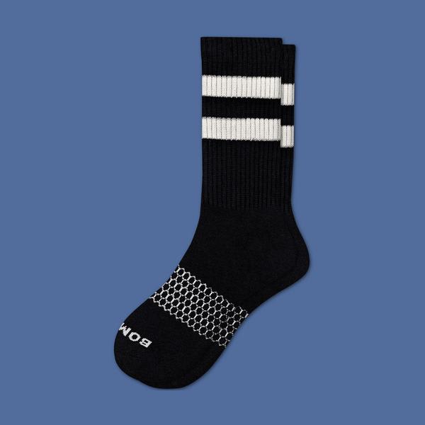 Men's Vintage Stripe Calf Socks