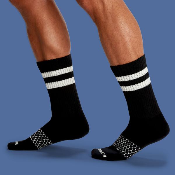 Men's Vintage Stripe Calf Socks