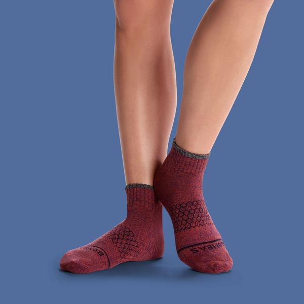 Women's Merino Wool Quarter Socks