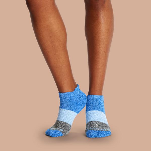 Women's Tri-Block Ankle Socks