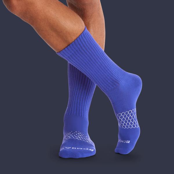 Men's Solids Calf Sock