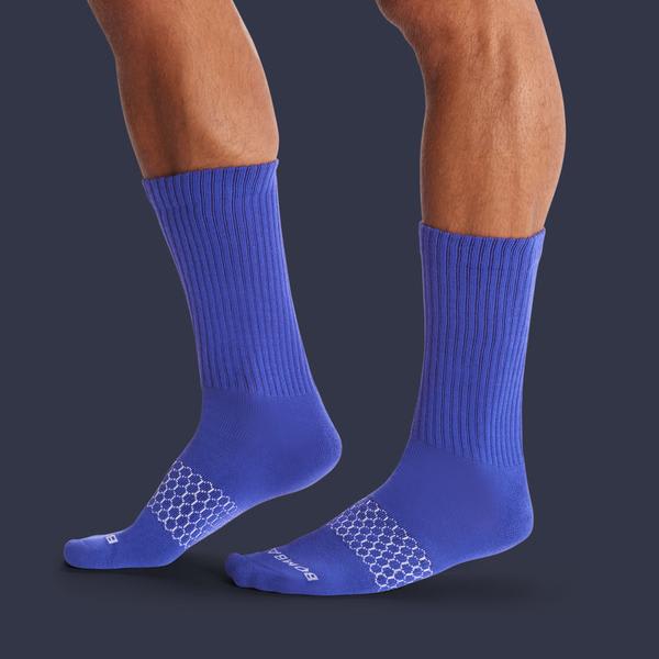 Men's Solids Calf Sock