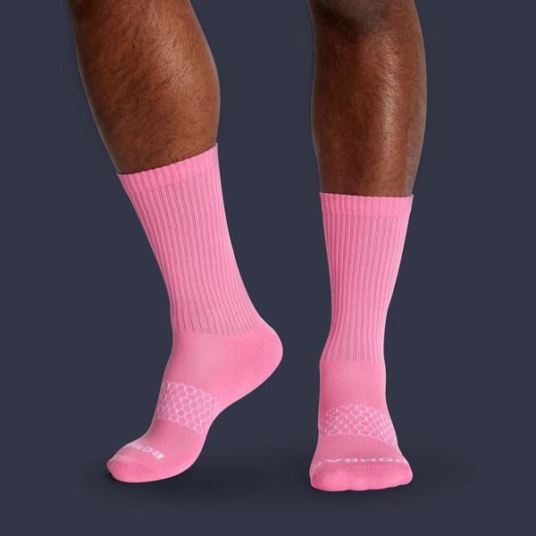 Men's Solids Calf Sock