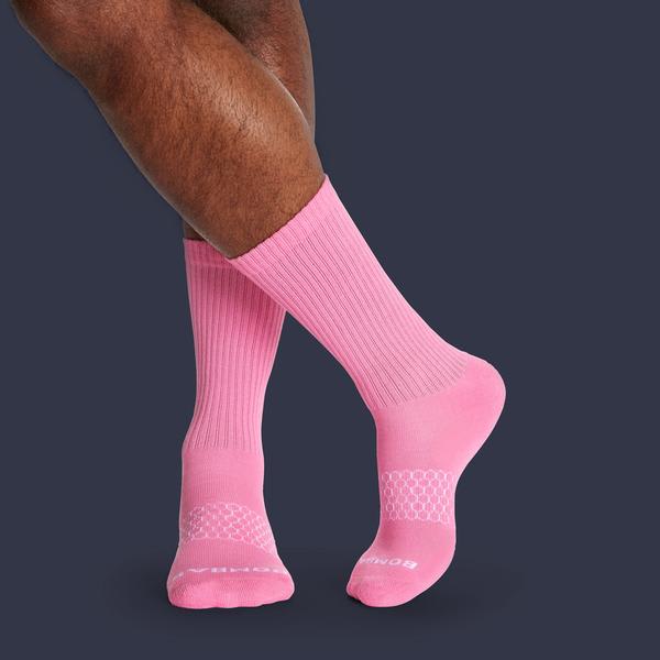 Men's Solids Calf Sock