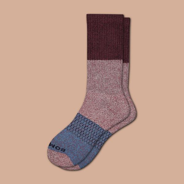 Men's Tri-Block Calf Socks