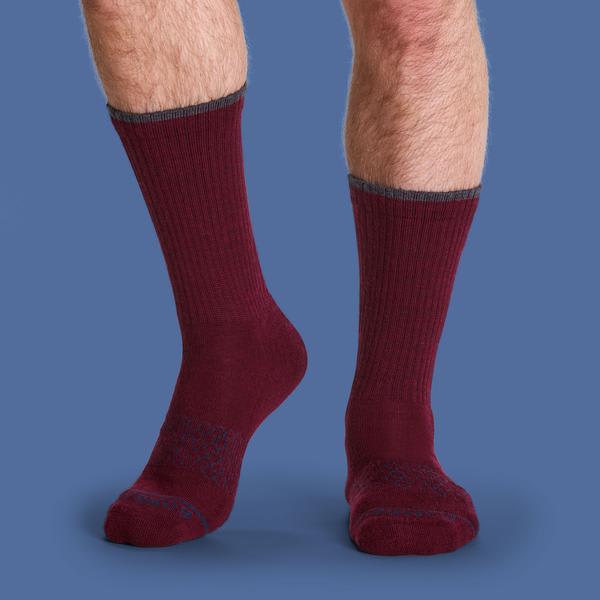 Men's Merino Wool Calf Socks