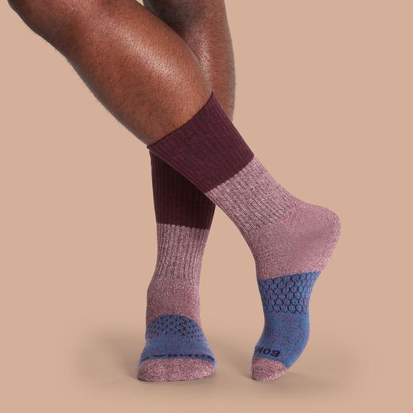 Men's Tri-Block Calf Socks