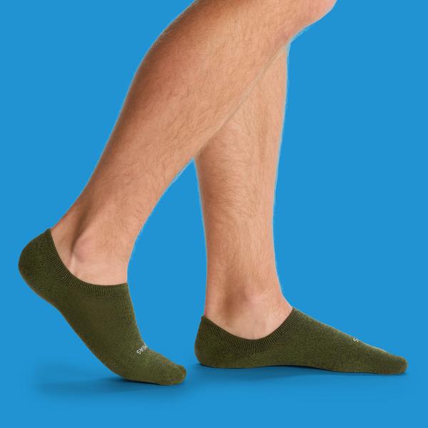 Men's Cushioned No Show Socks