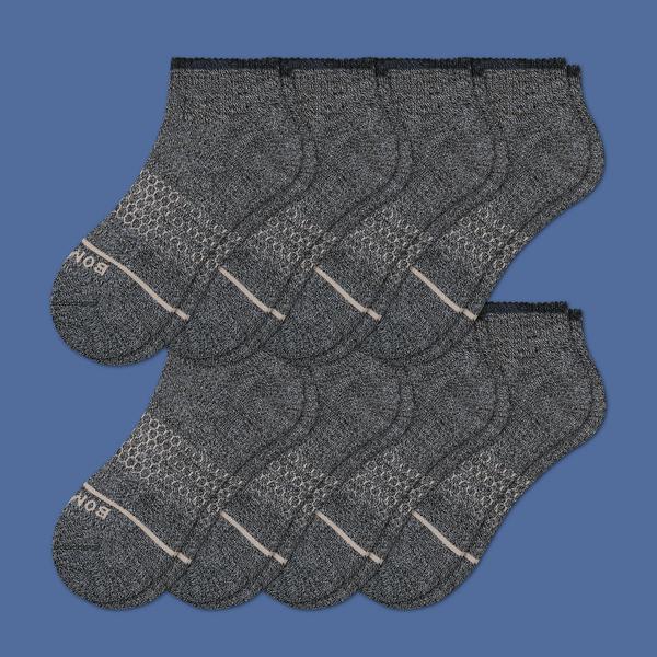 Women's Merino Wool Quarter Sock 8-Pack