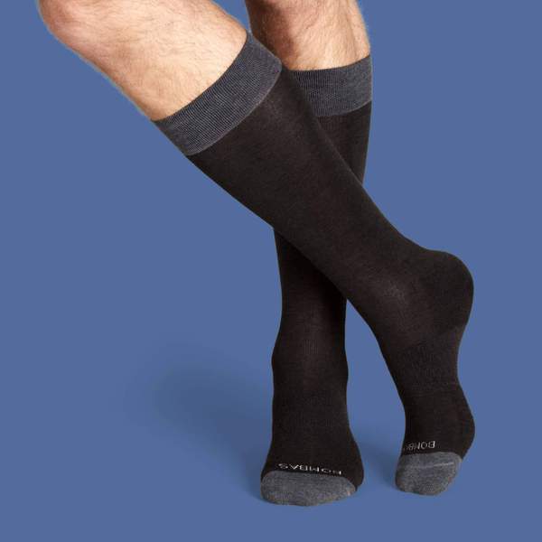 Men's Dress Solid Sock 4-Pack