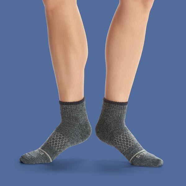 Women's Merino Wool Quarter Sock 8-Pack