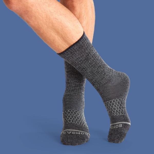 Men's Merino Wool Calf Socks