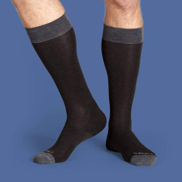 Men's Dress Solid Sock 4-Pack
